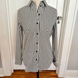 H&M Monochrome Striped Shirt